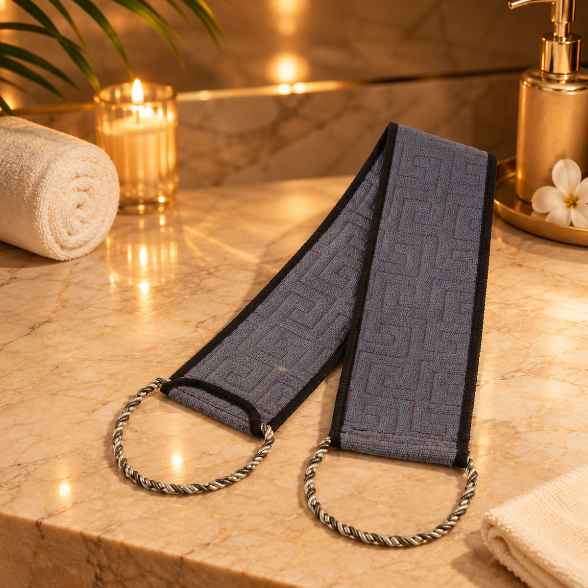 Men's Dual Texture Exfoliating Back Scrubber